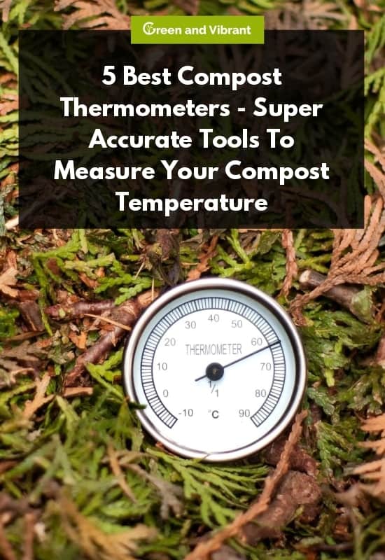 TureClos Compost Soil Thermometer Premium Food Grade Steel Measuring Probe  Detector 